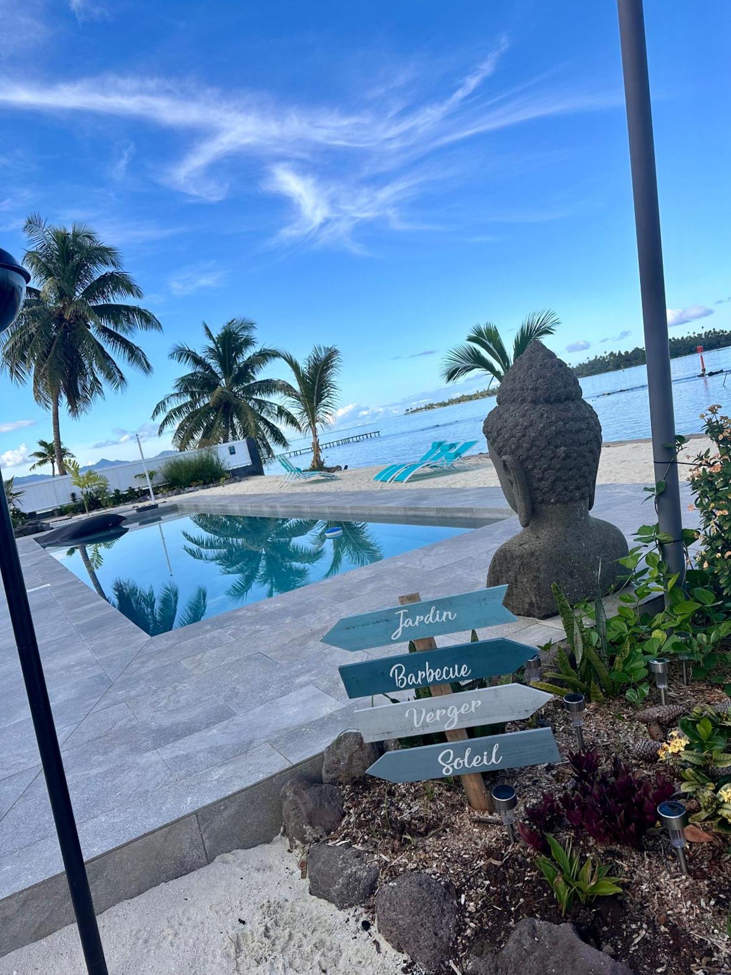 Pension Irivai Appartement Puatou 1 Chambre Bord De Mer Uturoa Exteriér fotografie