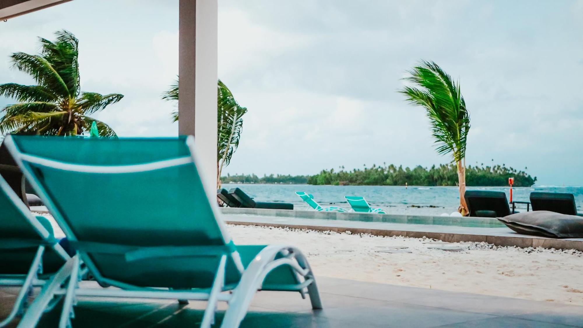 Pension Irivai Appartement Puatou 1 Chambre Bord De Mer Uturoa Exteriér fotografie