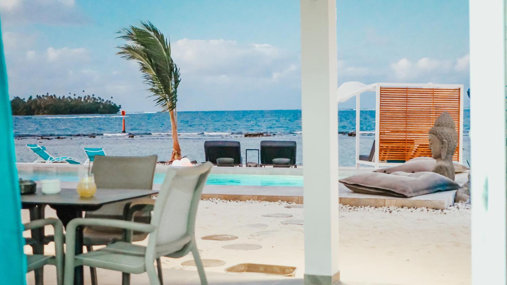 Pension Irivai Appartement Puatou 1 Chambre Bord De Mer Uturoa Exteriér fotografie