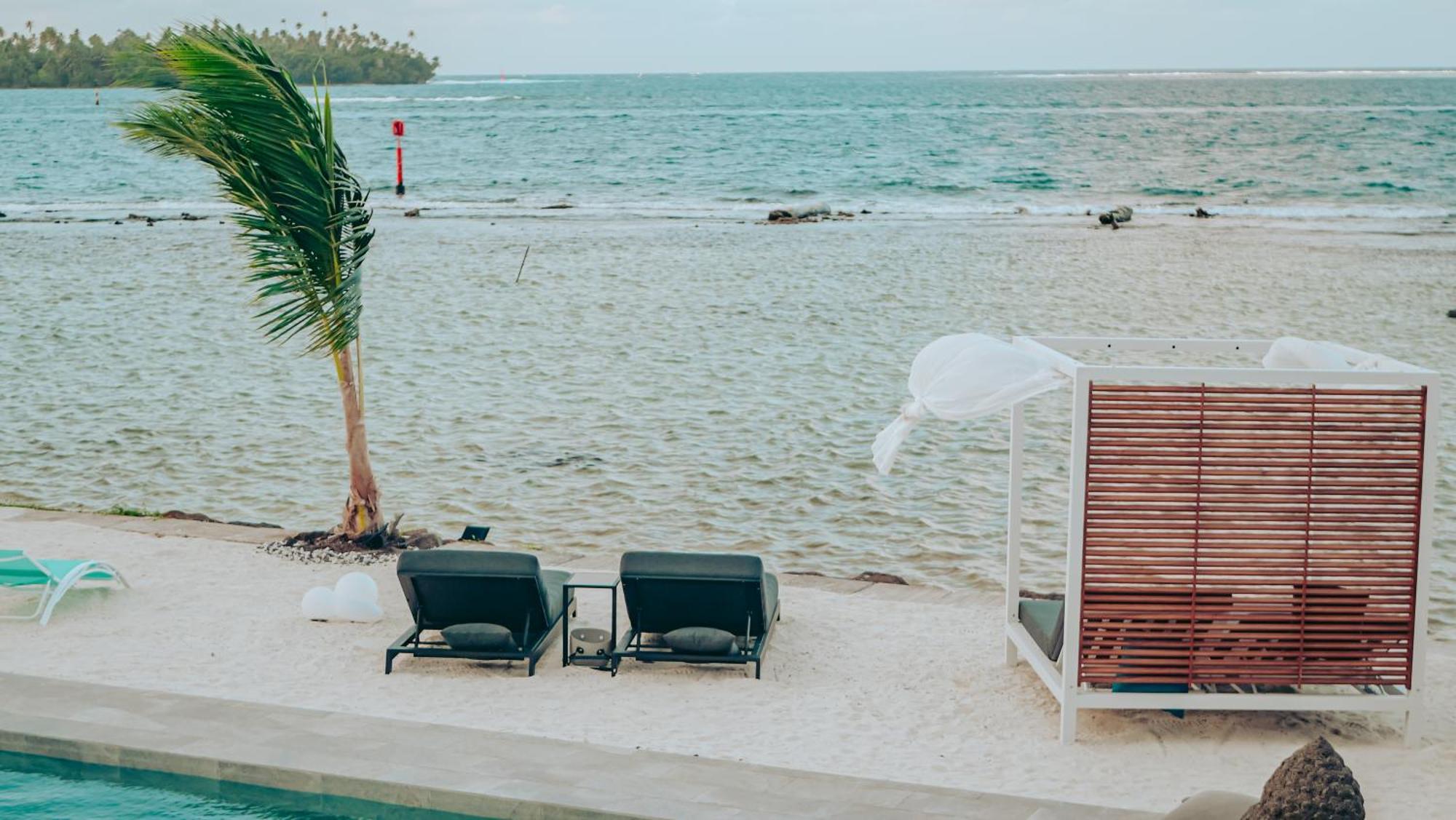 Pension Irivai Appartement Puatou 1 Chambre Bord De Mer Uturoa Exteriér fotografie