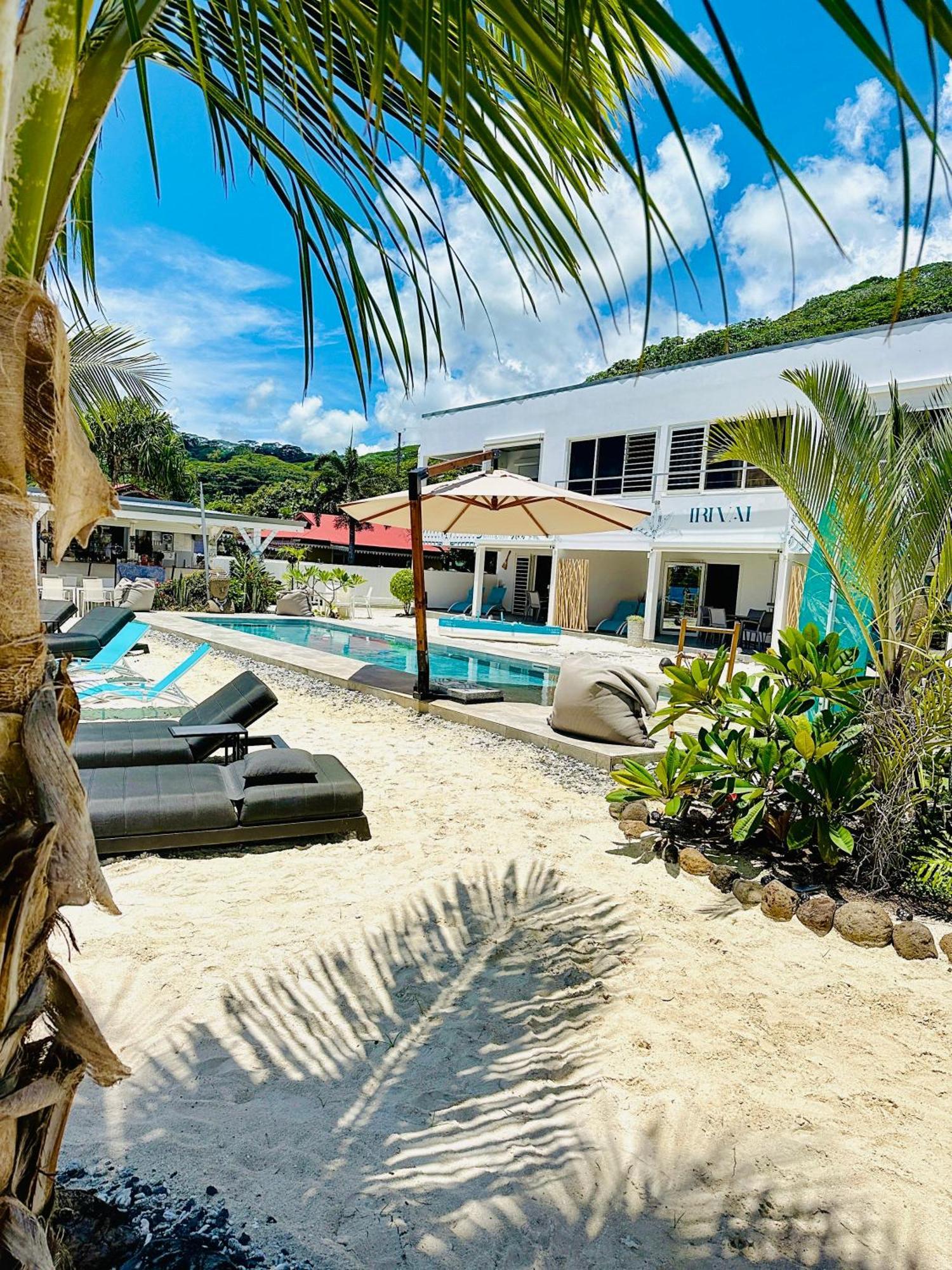 Pension Irivai Appartement Puatou 1 Chambre Bord De Mer Uturoa Exteriér fotografie
