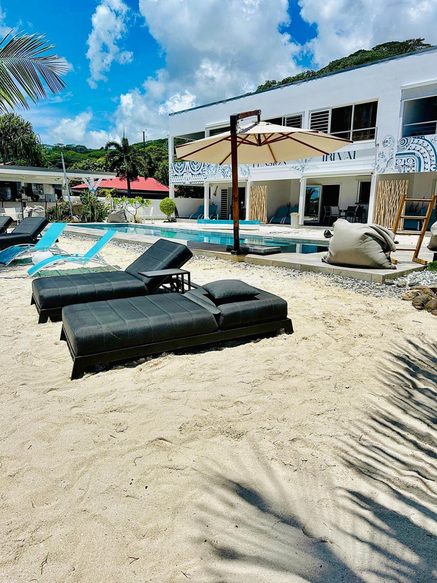 Pension Irivai Appartement Puatou 1 Chambre Bord De Mer Uturoa Exteriér fotografie