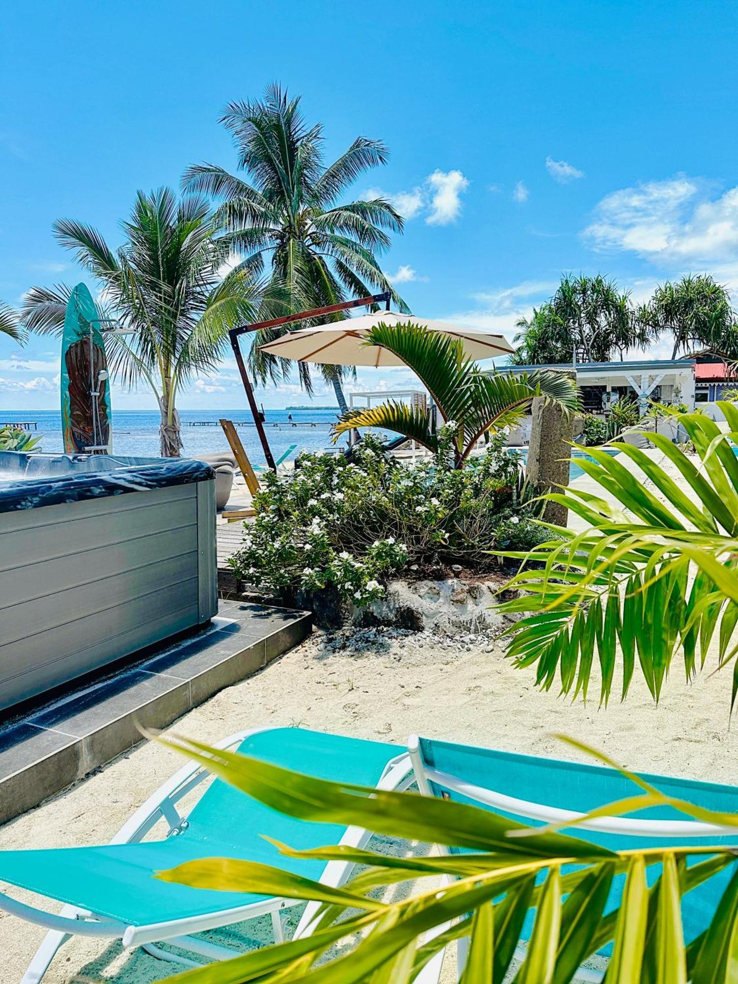 Pension Irivai Appartement Puatou 1 Chambre Bord De Mer Uturoa Exteriér fotografie