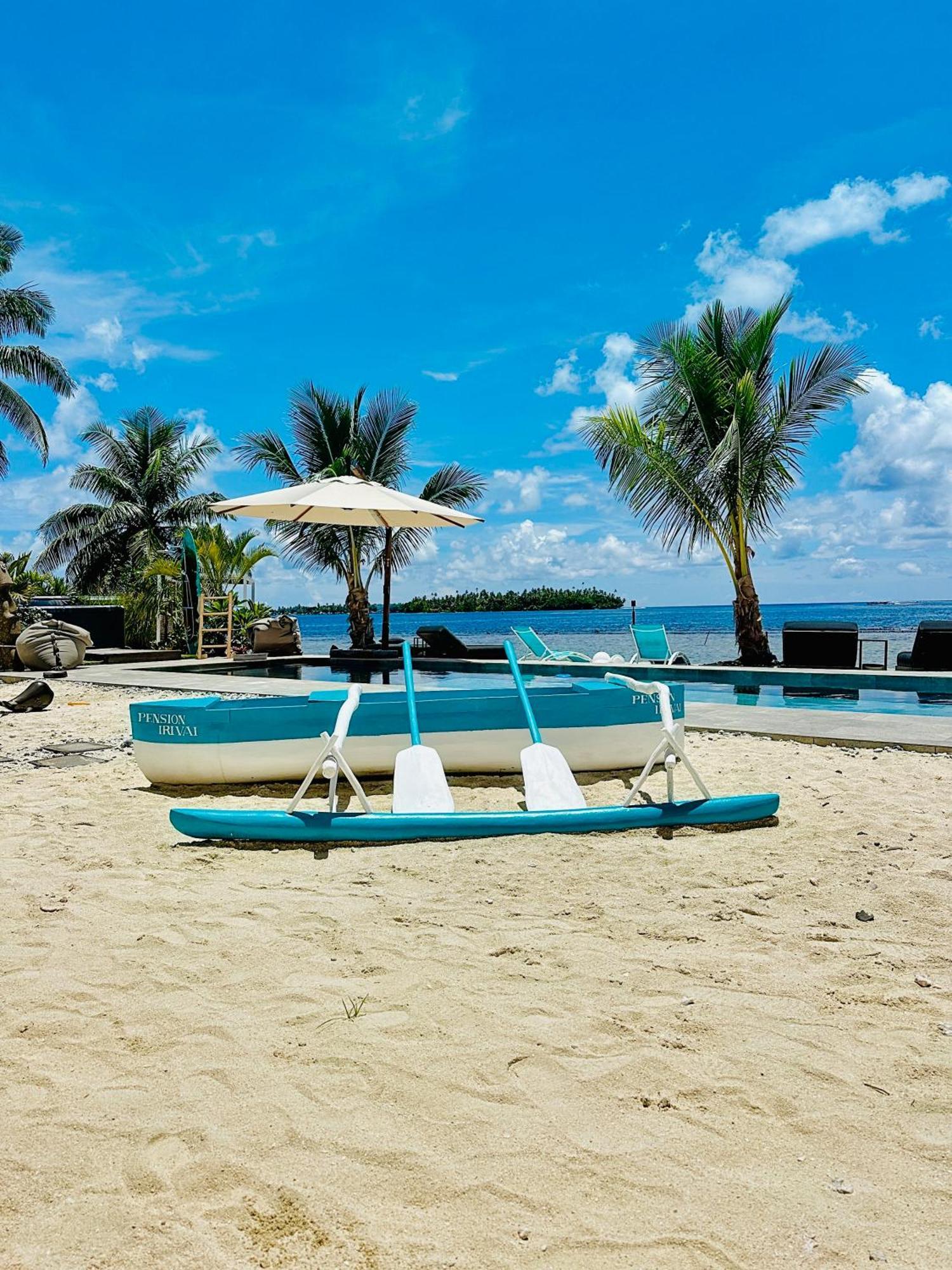 Pension Irivai Appartement Puatou 1 Chambre Bord De Mer Uturoa Exteriér fotografie